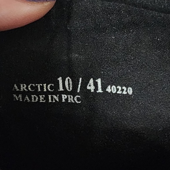 Chinese Laundry Arctic Fringed Ankle Boots‎ Wedges black Suede women's size 10 - Picture 6 of 8